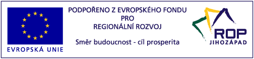 PODPOŘENO Z EVROPSKÉHO FONDU PRO REGIONÁLNÍ ROZVOJ