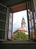 Apartmán č. 6 - výhled z okna 