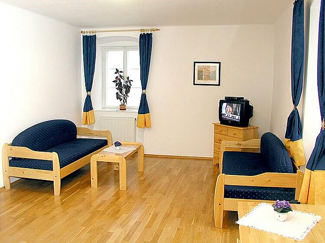 Apartmán - obývací pokoj