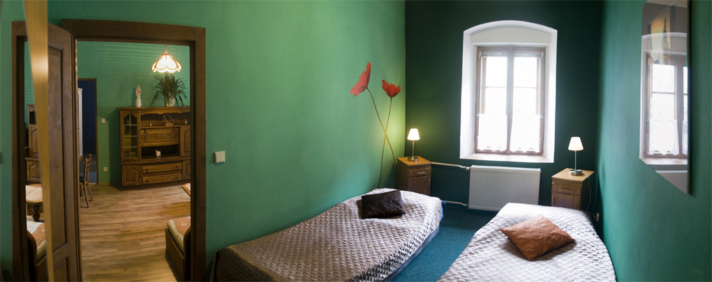 Apartmá - dvoulůžkový pokoj
